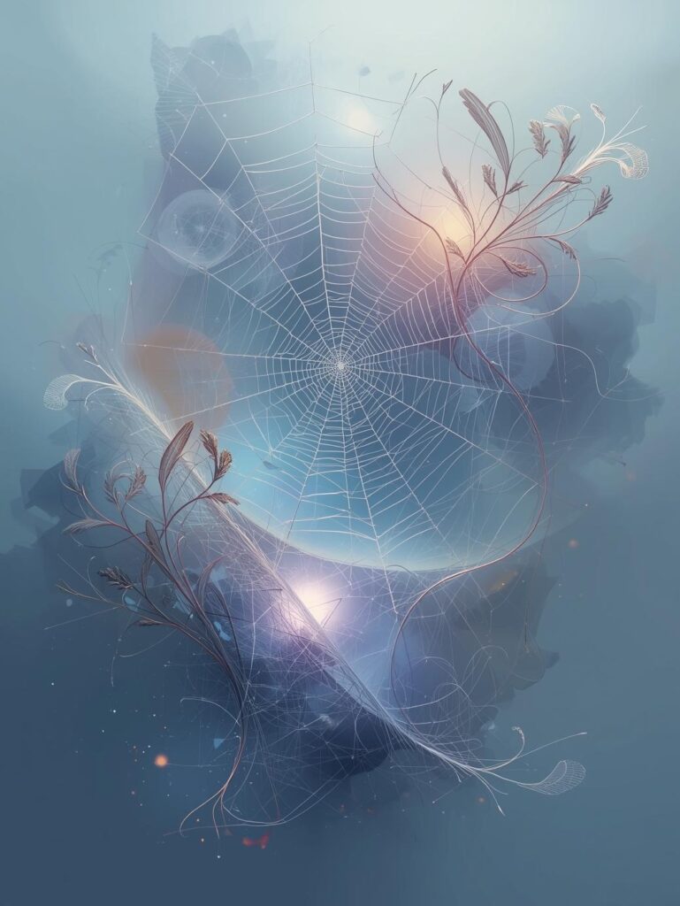 Fragile spider web dream