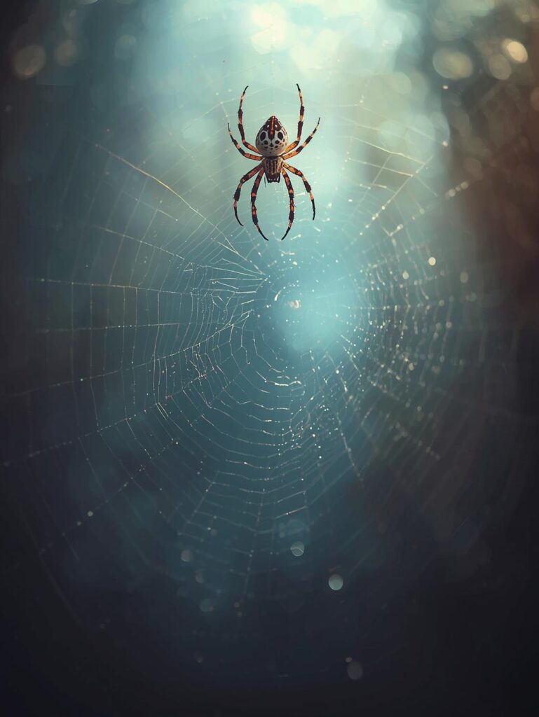 spider web symbolism in Islamic dream interpretation