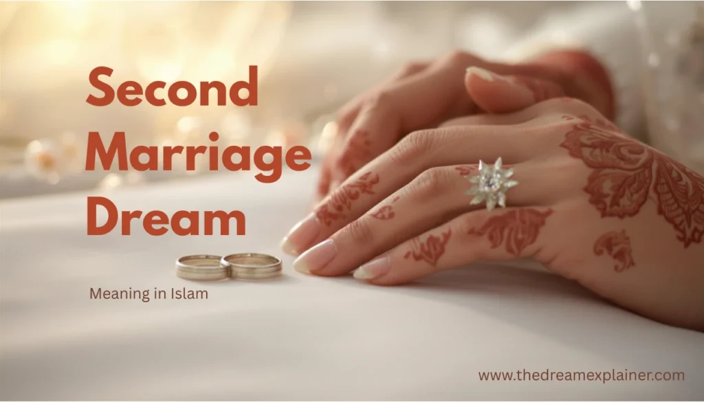 Second Marriage Dream Meaning in Islam