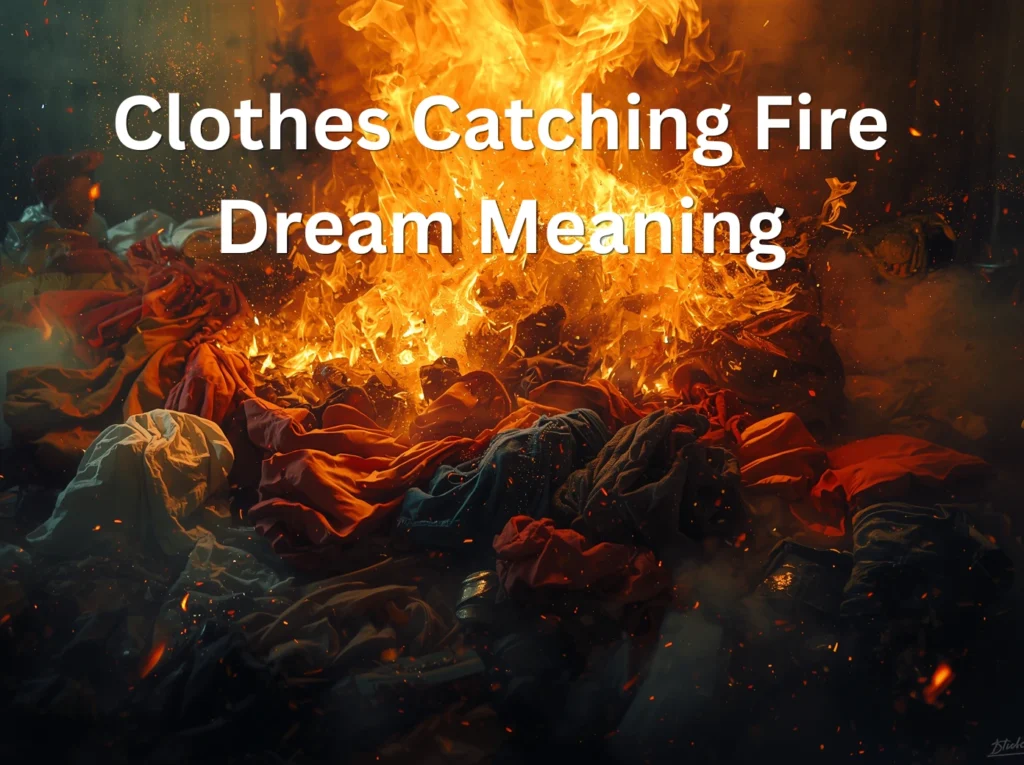 Clothes Catching Fire Dream Meaning
