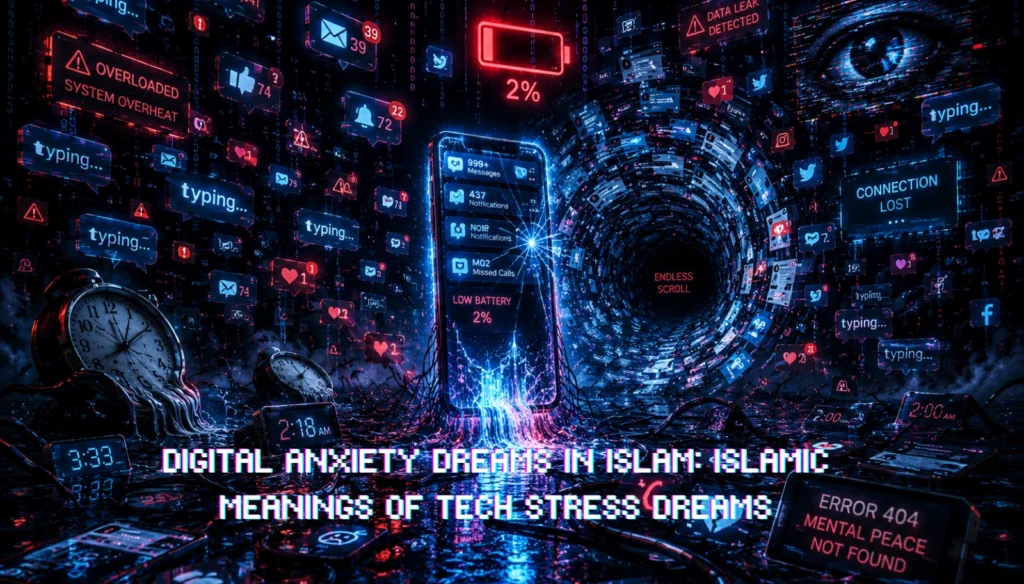 Digital Anxiety Dreams in Islam Islamic Meanings of Tech Stress Dreams