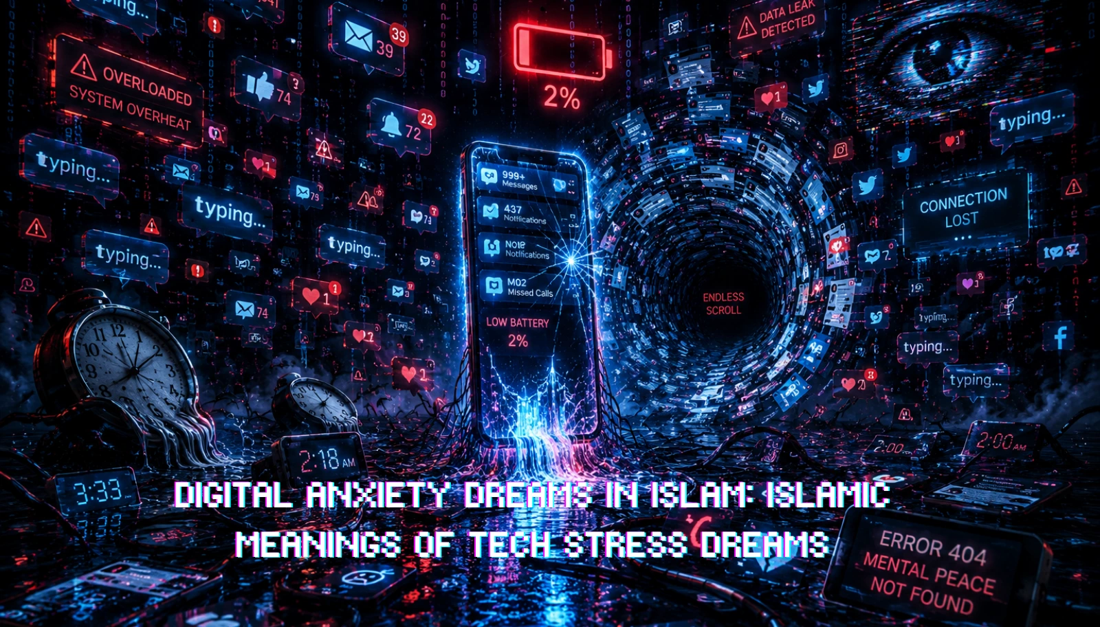Digital Anxiety Dreams in Islam Islamic Meanings of Tech Stress Dreams