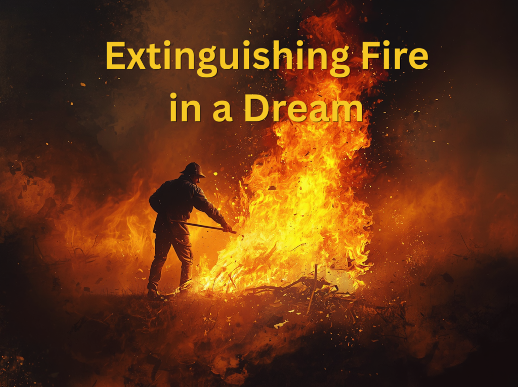Extinguishing Fire in a Dream