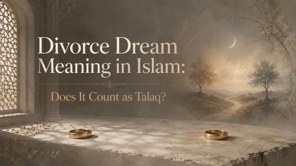 Divorce Dream Meaning in Islam