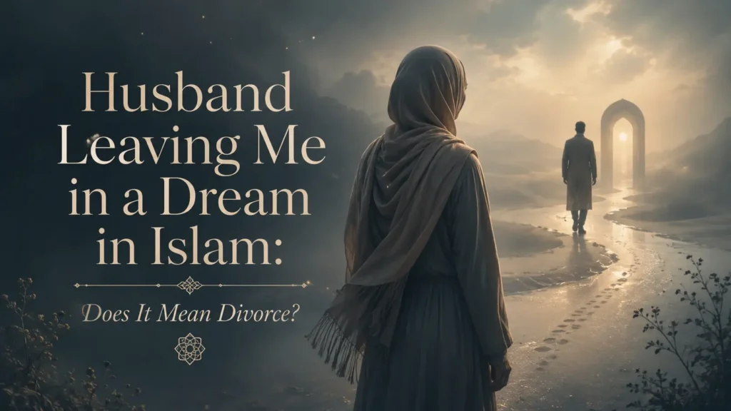 Husband Leaving Me in a Dream in Islam