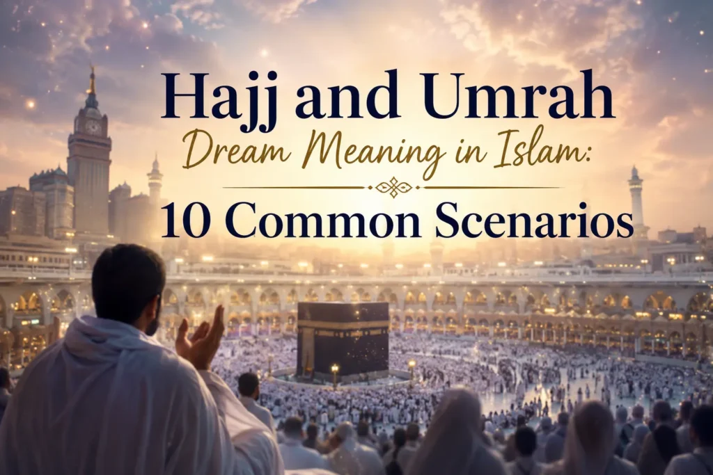 Hajj and Umrah Dream Meaning in Islam