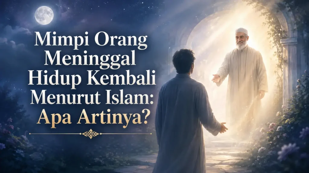 Mimpi Orang Meninggal Hidup Kembali Menurut Islam