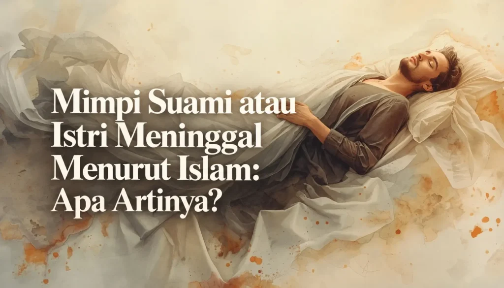 Mimpi Suami atau Istri Meninggal Menurut Islam